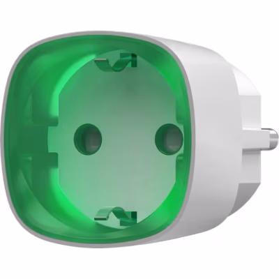 Ajax Socket (type F) Jeweller — умная розетка с мониторингом энергии, белая - main