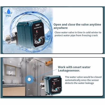 FrankEver Smart Water Valve DN15 Powered by Shelly (WiFi, BLE) - lifestyle