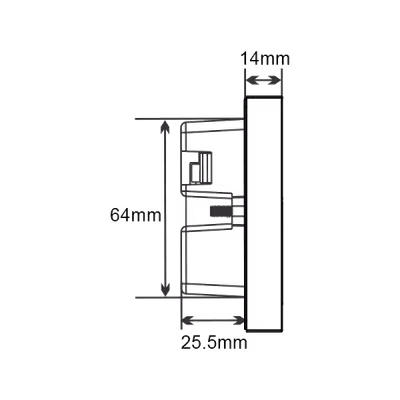 Termostat HVAC inteligent LinkedGo ST802 Powered by Shelly (WiFi, Bluetooth) - features