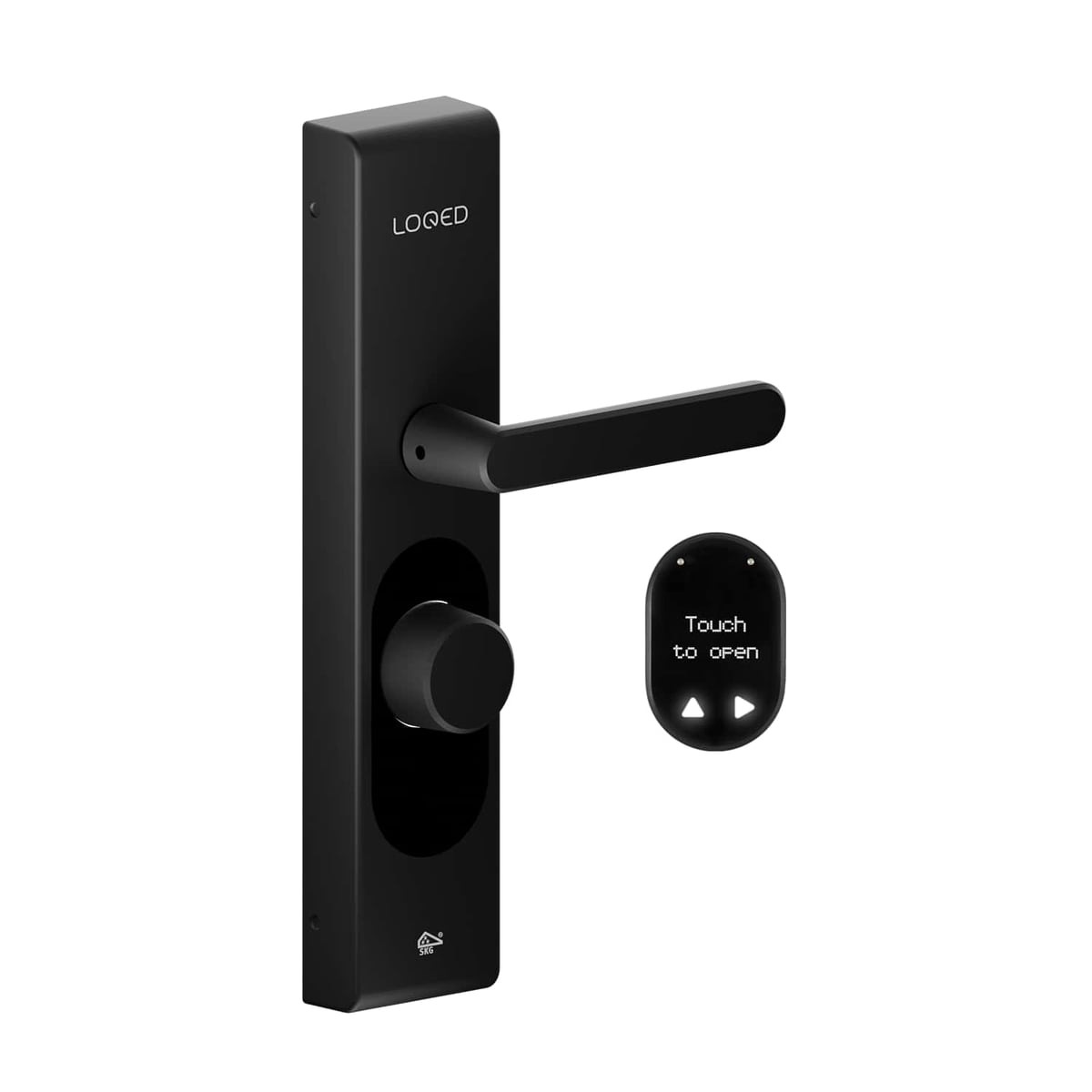 LOQED Touch Smart Lock Black Edition - yala inteligenta euro - main