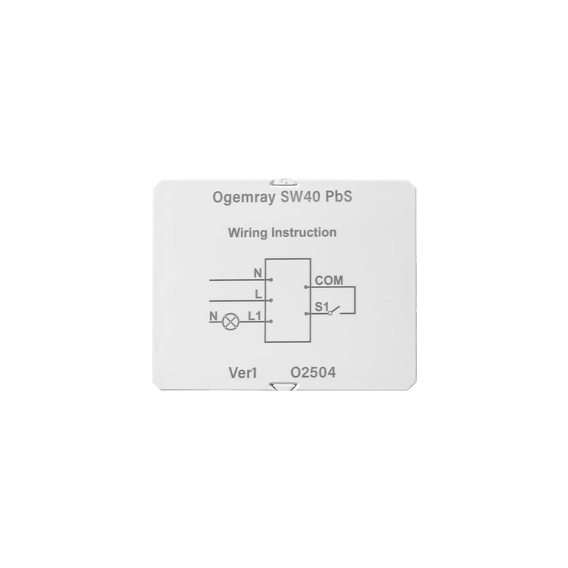 Ogemray Releu Inteligent 25A Powered by Shelly WiFi Bluetooth - main