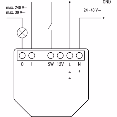 Shelly 1 Gen3 — releu inteligent Wi-Fi cu contact uscat - specs