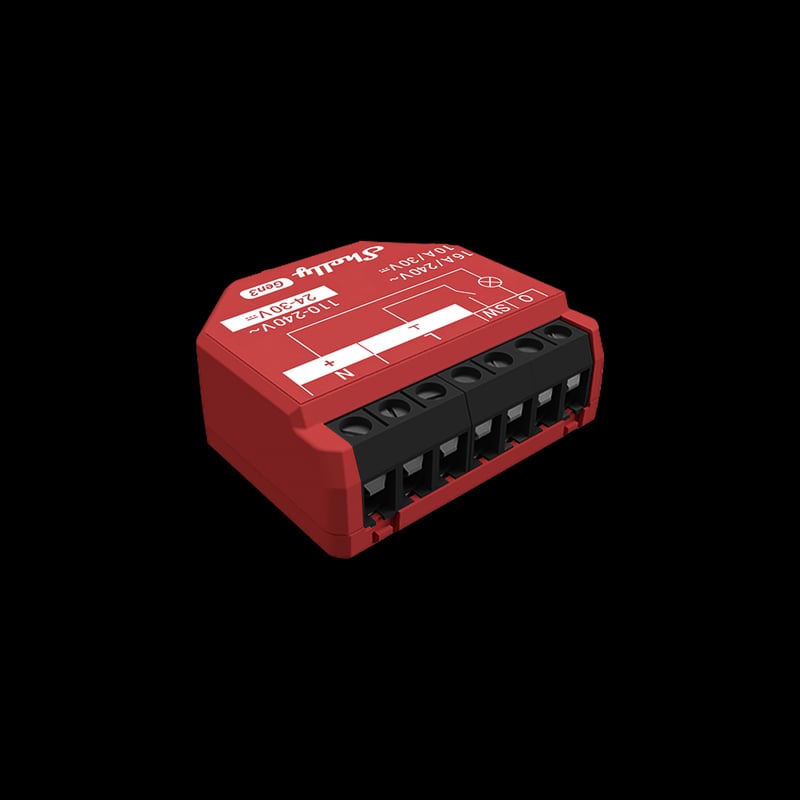 Shelly 1PM Gen3 — releu Wi-Fi cu masurare a energiei 16A - main