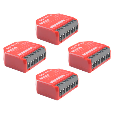 Shelly 1PM Gen4 (4 buc.) - releu Wi-Fi cu masurare consum 16A, set 4 module - main