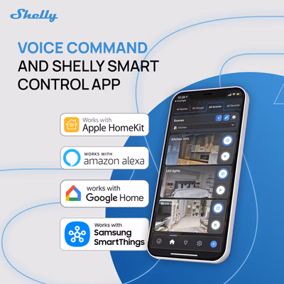 Shelly 1PM Gen4 - releu Wi-Fi cu Matter, Zigbee si masurarea consumului - features