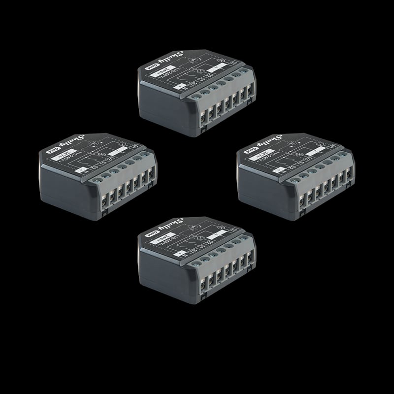 Shelly 2PM Gen4 (4 buc.) - releu Wi-Fi 2 canale cu masurare consum si control rulouri - main