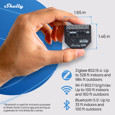 SHELLY-2PM-GEN4 - features