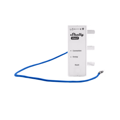 Shelly 3EM-63T Gen3 - contor de energie trifazat 63A cu borne, WiFi - features
