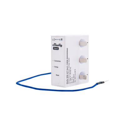 Shelly 3EM-63T Gen3 - contor de energie trifazat 63A cu borne, WiFi - main