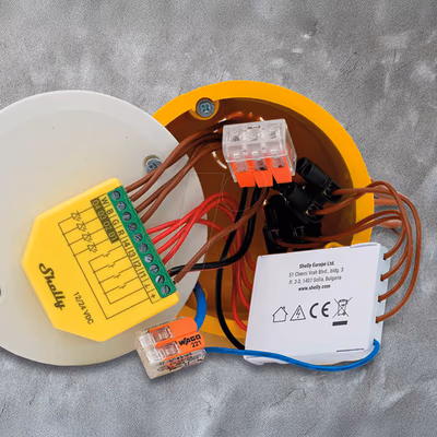 Shelly 4-Channel Decoupler 230V — decuplator AC/DC pe 4 canale - lifestyle
