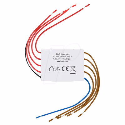 Shelly 4-Channel Decoupler 230V — decuplator AC/DC pe 4 canale - main