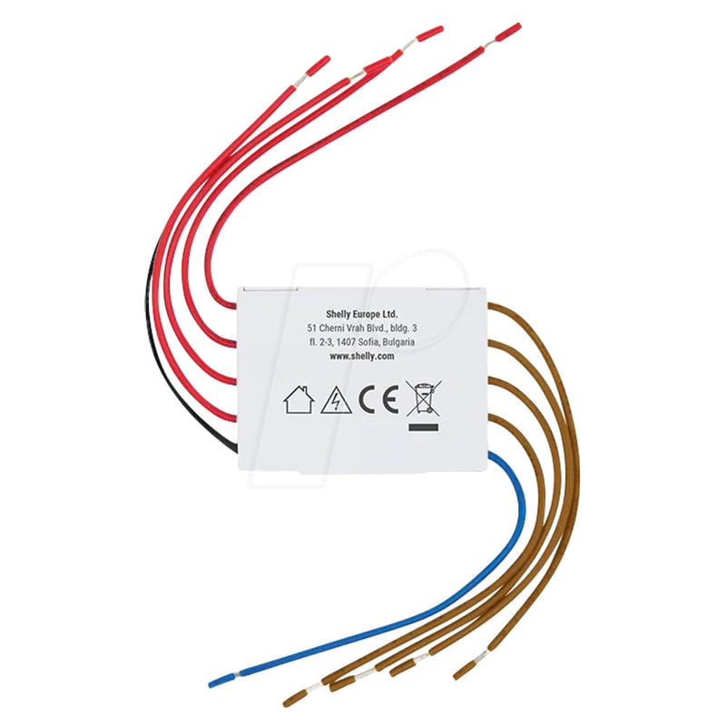 Shelly 4-Channel Decoupler 230V — decuplator AC/DC pe 4 canale - main