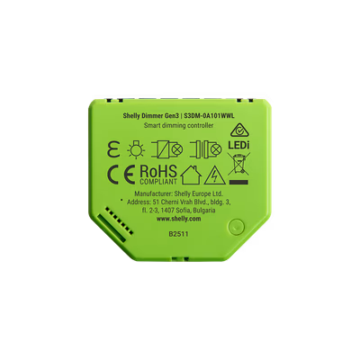 SHELLY-DIMMER-GEN3 - packaging