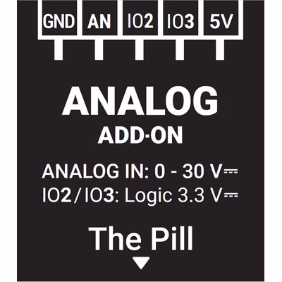 SHELLY-PILL-ANALOG-0-30V-ADD-ON - specs