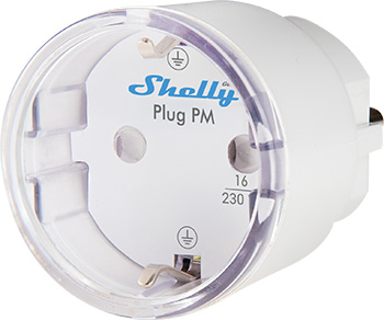Shelly Plug PM Gen3 Black — priza inteligenta Wi-Fi cu contor de energie, 16 A - lifestyle