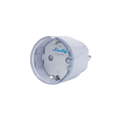 Shelly Plug PM Gen3 White - priza Wi-Fi cu masurarea consumului - main