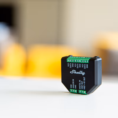 Shelly Plus Add-on - modul de extensie cu senzori pentru releele Shelly - lifestyle