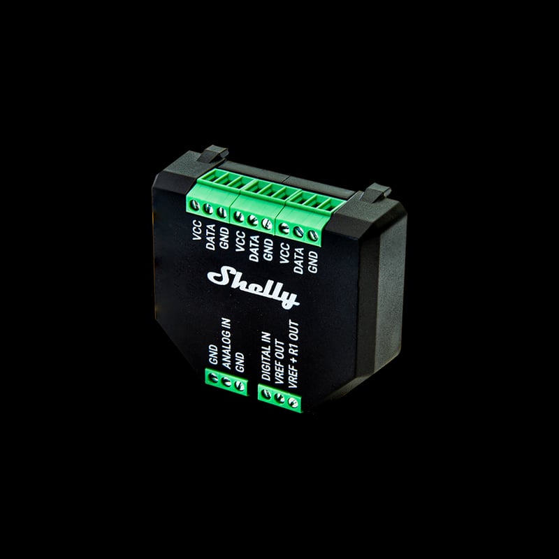 Shelly Plus Add-on - modul de extensie cu senzori pentru releele Shelly - main