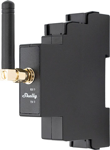 Shelly Pro LoRa Add-on — modul de comunicare LoRa EU868 pentru dispozitive Shelly Pro pe sina DIN - main
