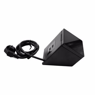 SHELLY-USB-CHARGER-WALL-DISPLAY-STAND-BLACK - lifestyle
