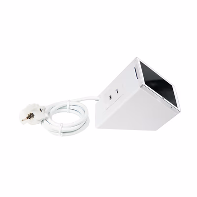Incarcator USB Shelly pentru suportul de masa Wall Display, alb - lifestyle