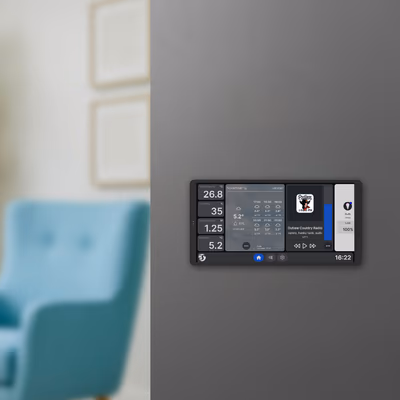 SHELLY-WALL-DISPLAY-X2I-SILVER - lifestyle