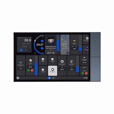 Shelly Wall Display XL Grey — panou tactil 10,1" Android pentru casa inteligentă - features