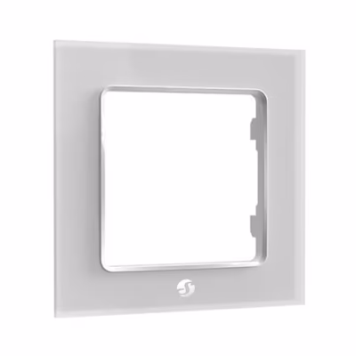 Shelly Wall Frame 1 alb - rama decorativa 1 modul pentru Wall Switch - main