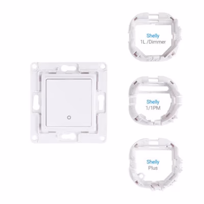 Shelly Wall Switch 1 Black — panou de comutator cu 1 buton, negru - features