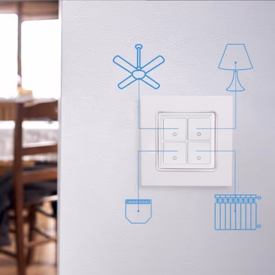 SHELLY-WALL-SWITCH-4-WHITE - lifestyle