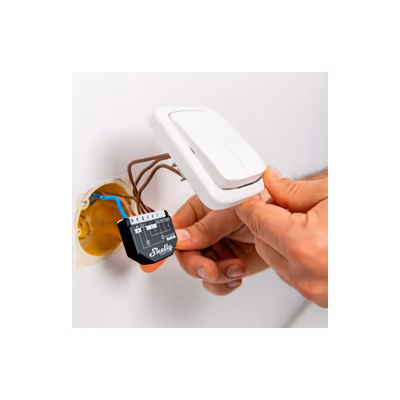 Shelly Wave 2PM releu Z-Wave 2 canale cu masurare consum si mod jaluzea - lifestyle