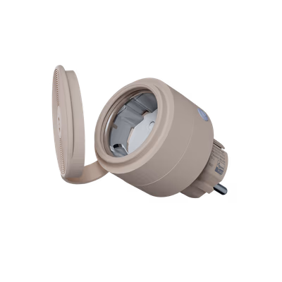 Shelly Wave Outdoor Plug S LR — priza Z-Wave de exterior IP44 cu masurare - main