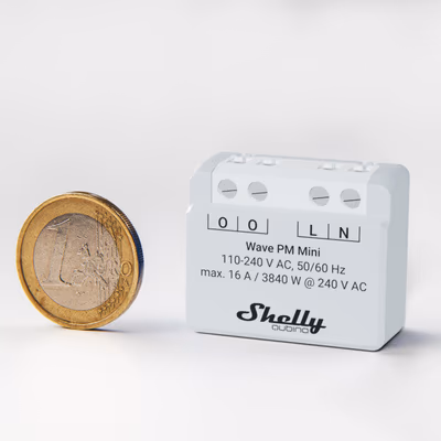 Shelly Wave PM Mini - modul Z-Wave de masurare a energiei - features