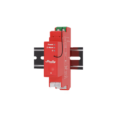 Shelly Wave Pro 1PM - releu Z-Wave pe sina DIN cu masurare consum - main