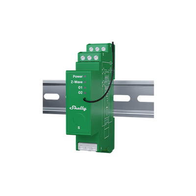 Shelly Wave Pro Dimmer 2PM Z-Wave 2 canale DIN cu masurare - main