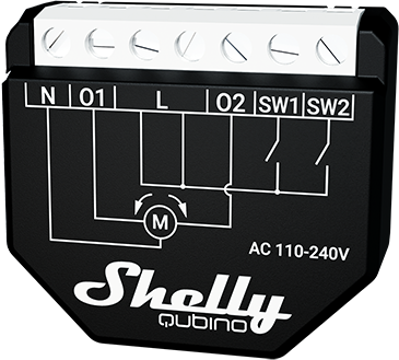 Shelly Wave Shutter - controler Z-Wave pentru rulouri si jaluzele - main