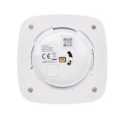 Ajax HomeSiren — indoor wireless siren, white - lifestyle
