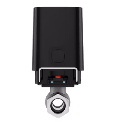 Ajax WaterStop DN15 ½" — управляемый кран перекрытия воды, чёрный - main