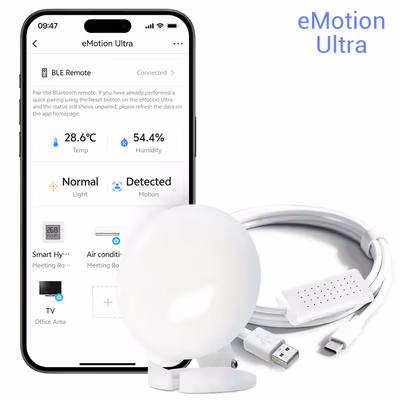 LinknLink eMotion Ultra датчик присутствия 60ГГц mmWave для Home Assistant