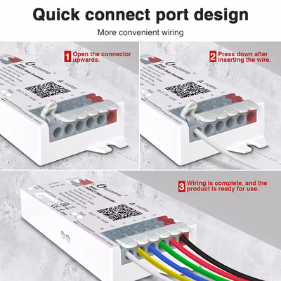 Gledopto GL-C-218M контроллер RGB+CCT ленты Matter поверх Wi-Fi