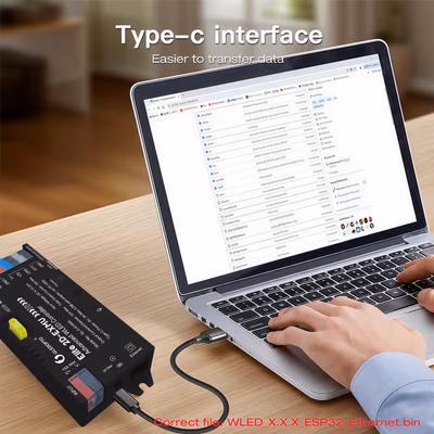 Gledopto Elite 2D-EXMU GL-C-616WL контроллер ESP32 WLED, 2 выхода + LAN