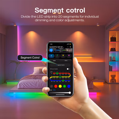 Gledopto GL-SPI-206W контроллер адресной пиксельной SPI-ленты Tuya Wi-Fi