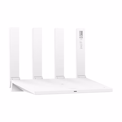 Huawei WiFi AX3 Quad-Core роутер Wi-Fi 6, 3000 Мбит/с, белый - lifestyle