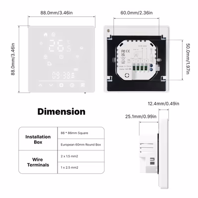 MWHT-S02-GC-WH-MS - specs