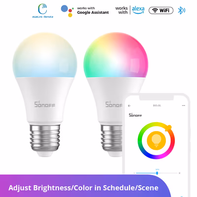 Sonoff B02-BL-A60 умная Wi-Fi LED лампа E27 9 Вт 806 лм