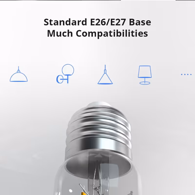 Sonoff B02-F-ST64 bec LED inteligent cu filament E27 chihlimbar - technical