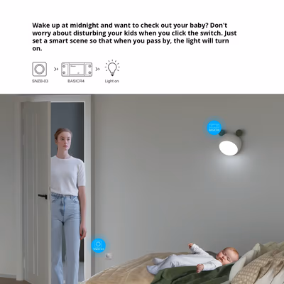 Sonoff BASICR4 Wi-Fi реле 10 А с Magic Switch Mode