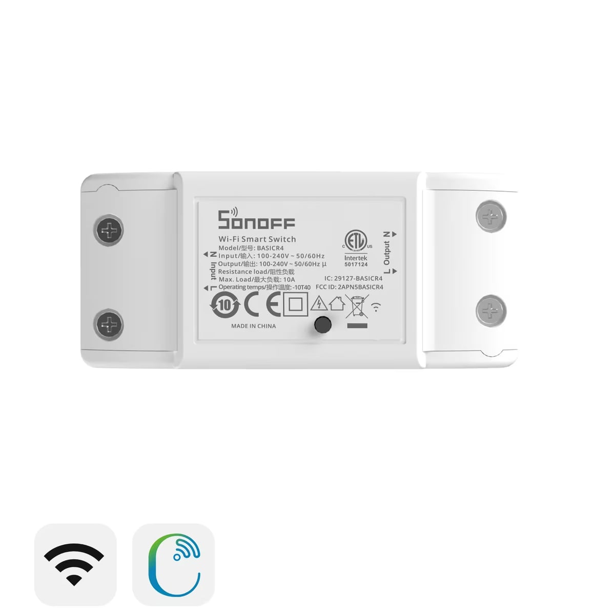 Sonoff BASICR4 Wi-Fi реле 10 А с Magic Switch Mode