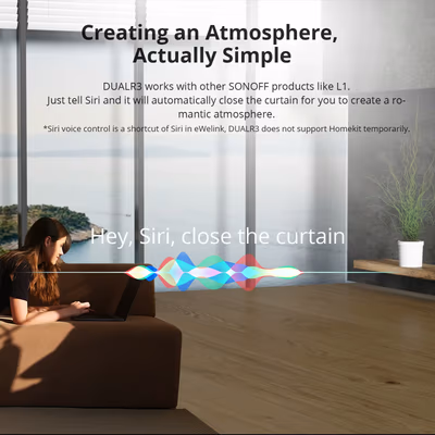 Sonoff DUALR3 Lite Wi-Fi реле 2 канала с режимом мотора для штор и роллет