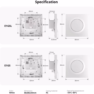 SONOFF-E1GS - features